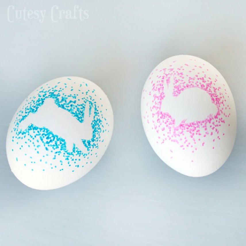 Sharpie Easter Eggs