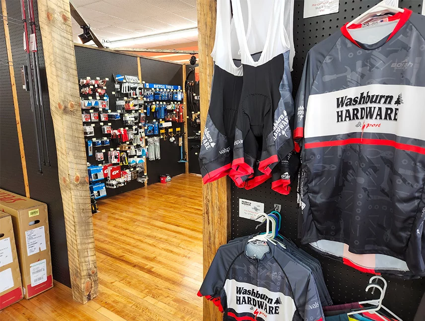 Washburn Hardware & Sport - Bike Parts & Jackets 