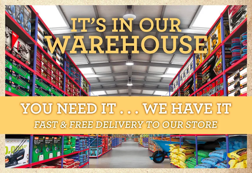 In our warehouse