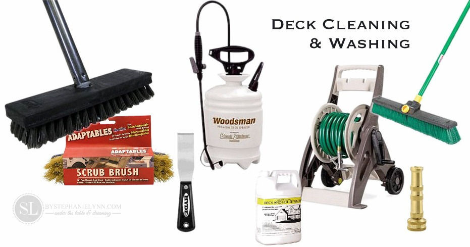 Deck Cleaning & Washing Supplies
