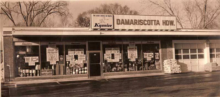 Damariscotta store front history photo