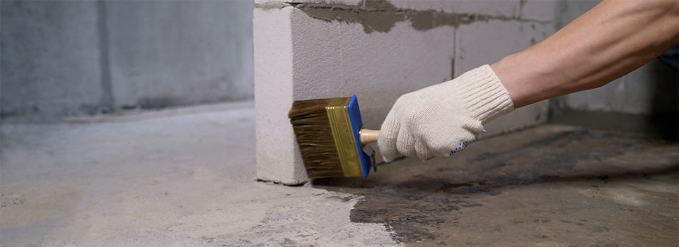 Waterproofing a basement