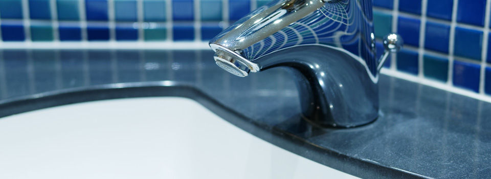 Blue sink