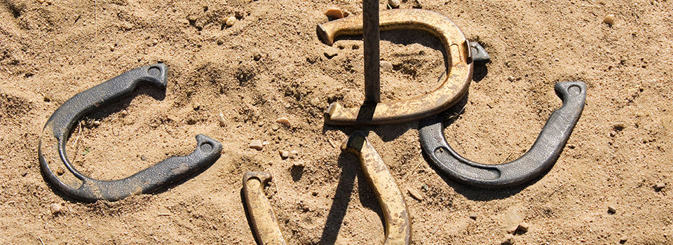 Horseshoe pit