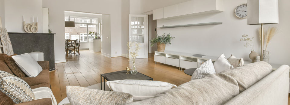 Analgous color scheme living room