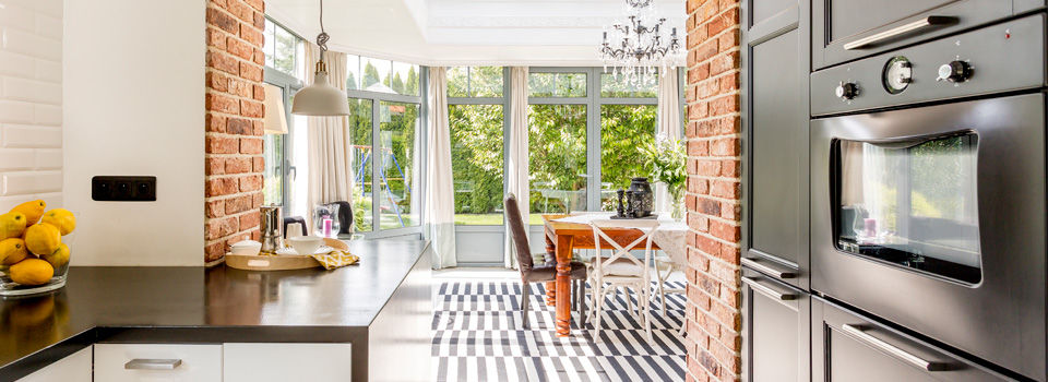 black and white kitchen color scheme