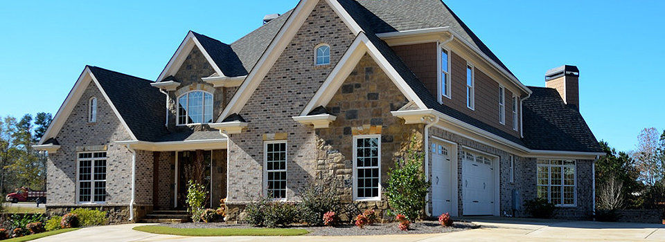 Front view of a house