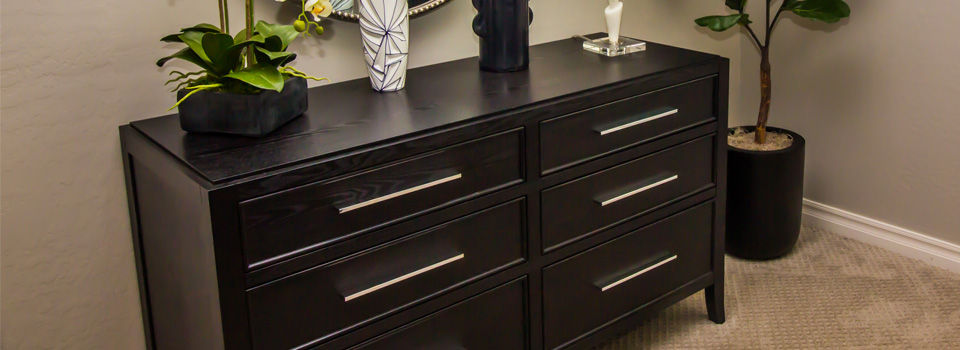 Black dresser