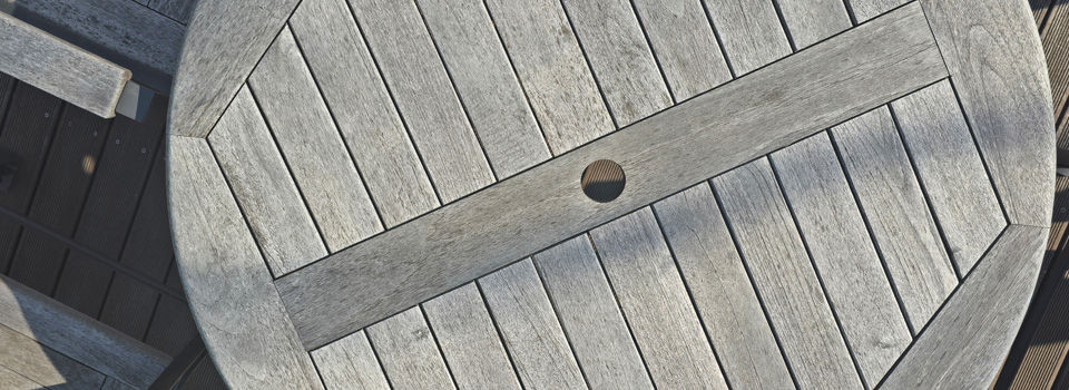 Step 4 – Choose some fun, modern outdoor chairs for additional seating and to add an updated look to the traditional picnic table.