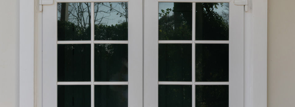 White french doors