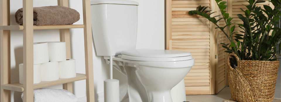 Bathroom with clutter