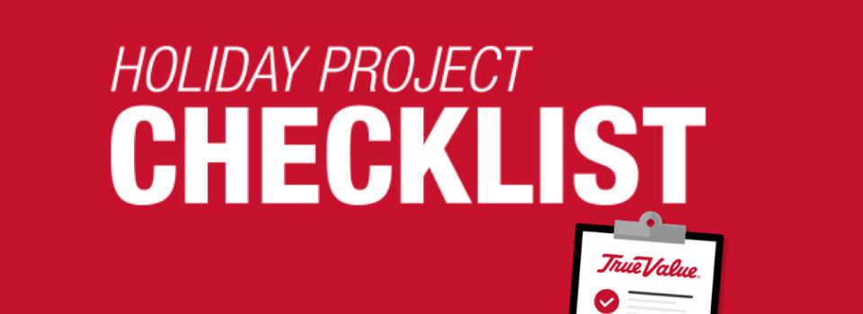 holiday decorating checklist