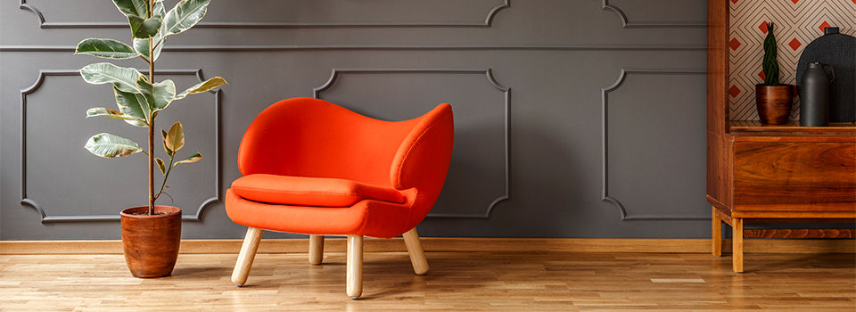 Light coming through a window into a living area