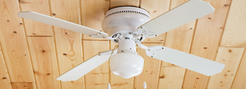 white ceiling fan