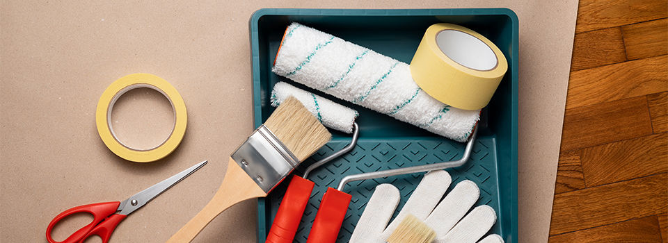 Different paint applicators