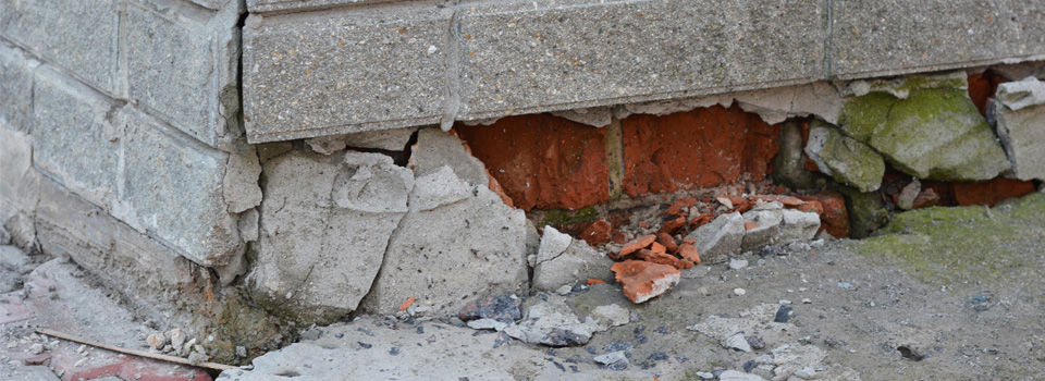 Cracks in foundation