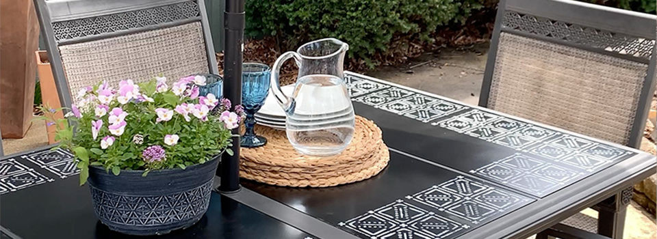 Patio fruniture set