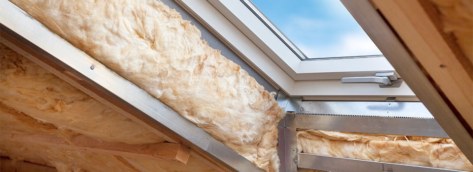 An insulated attic