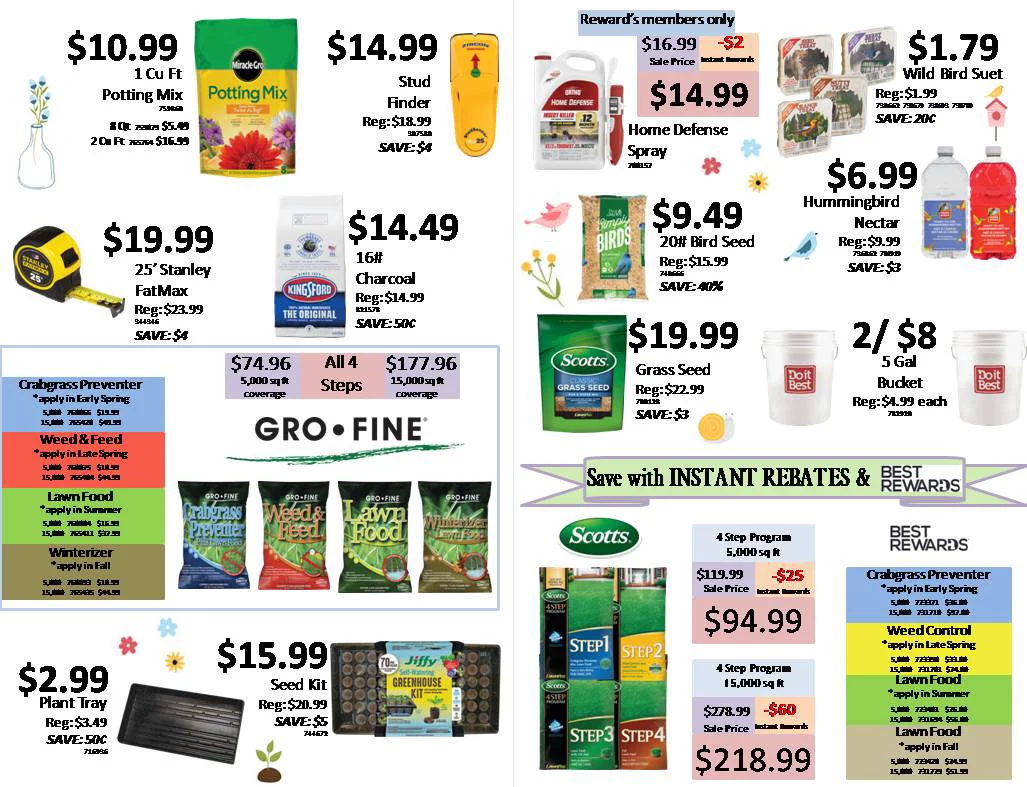 Vern's Monthly Specials