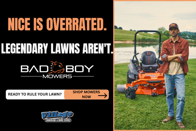 Nice is Overrated. Legendary Lawns Aren't. Rule Your Lawn with a Bad Boy Mower.