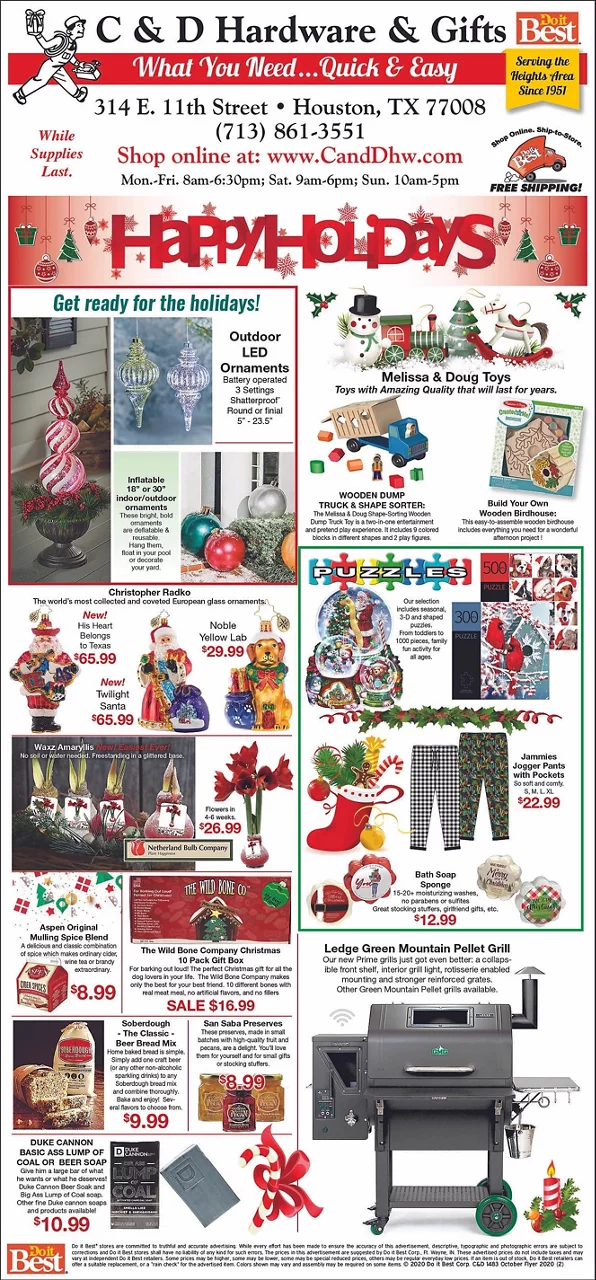 C & D Hardware & Gifts - What you need...Quick & easy