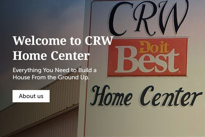 CRW Home Center Hero banner