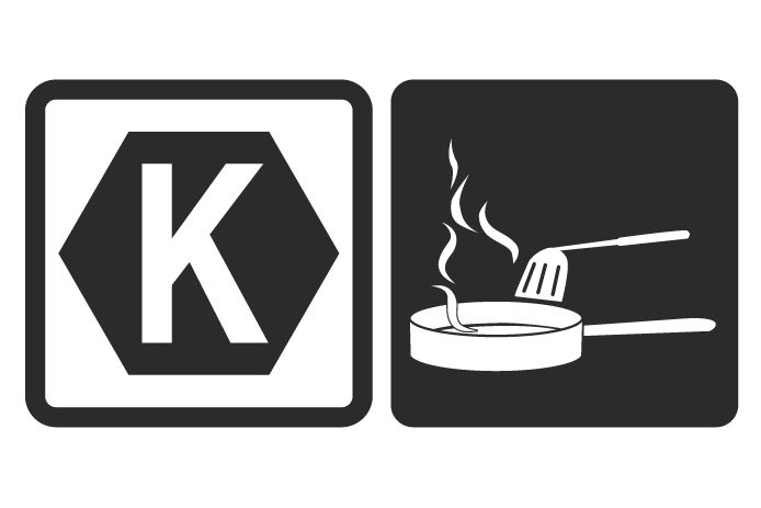 Class K Fire Extinguisher Symbol