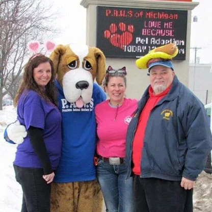 Terra, Fluffy, Patti, & Mayor Joe