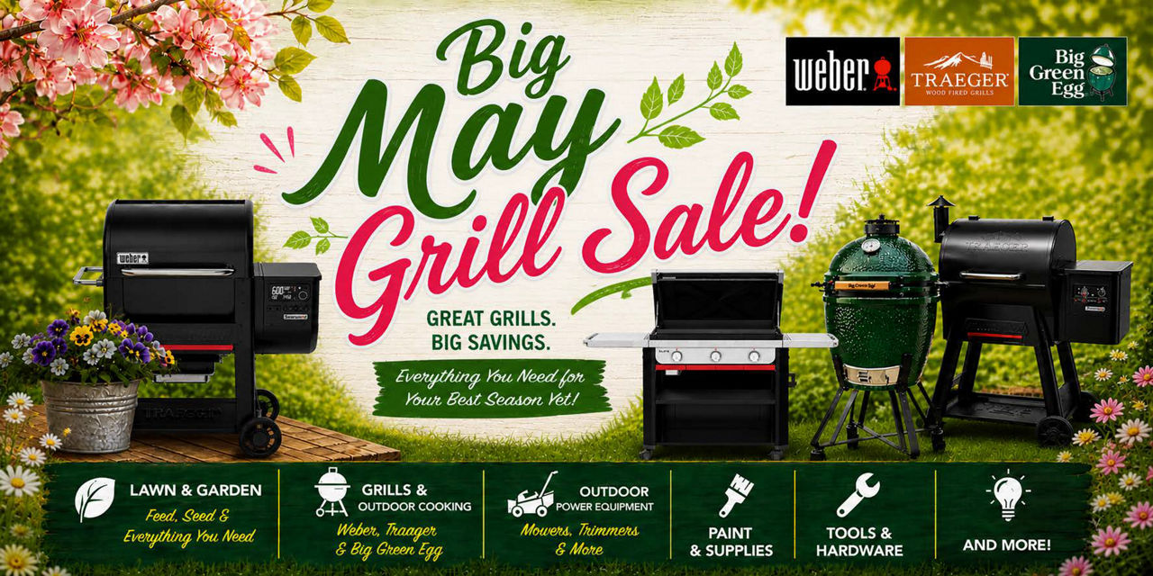 May Grill Sale