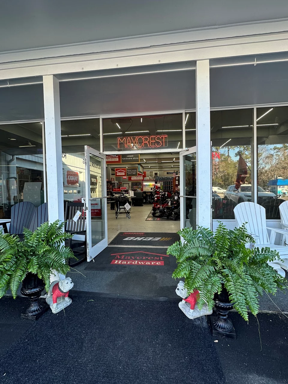  maycrest hardware store front