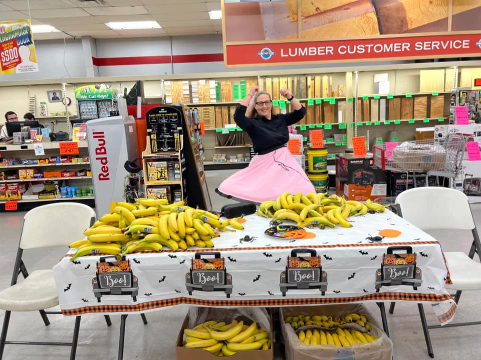 pierre part store trick or treat for halloween