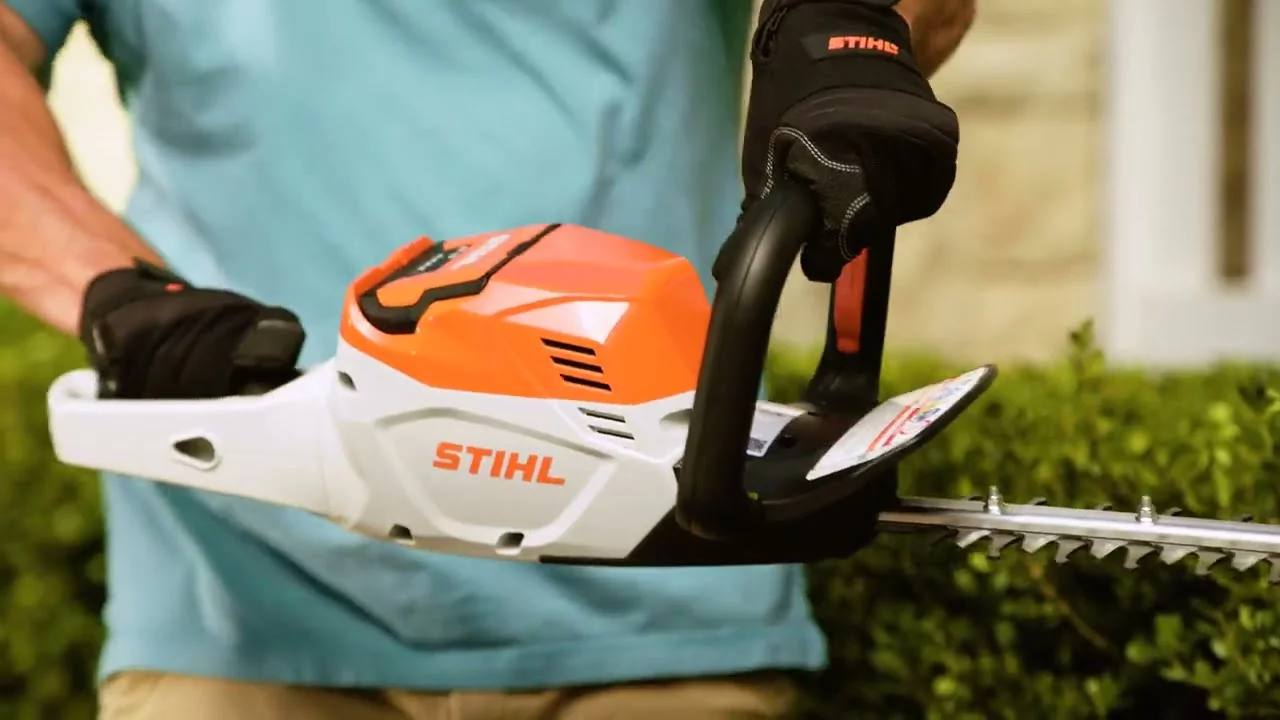 Man using Stihl Product