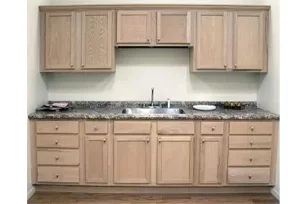 Tru-Cab Unfinished Oak Cabinets