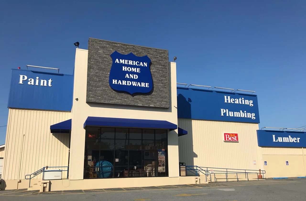 american home and hardware storefront