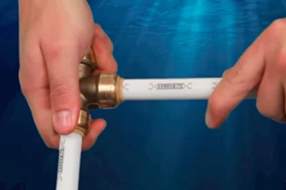 How to install PEX tubing