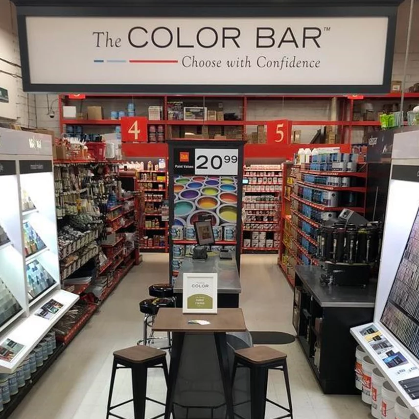 Paint - the color bar