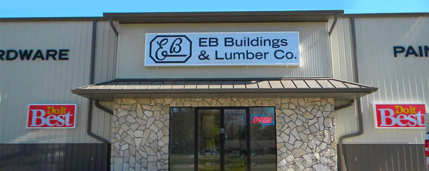 EB Buildings & Lumber Co. Storefront