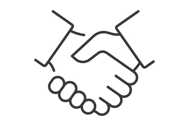 Trusted Handshake Icon