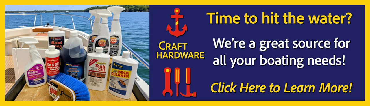 Shop Marine Supplies at Craft Hardware!