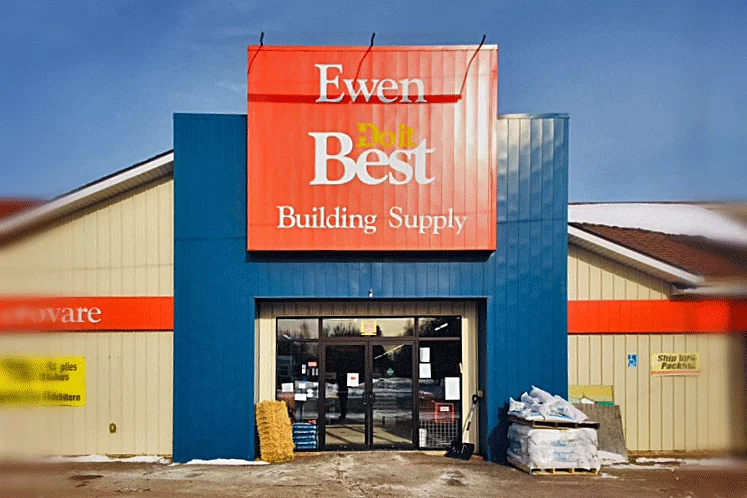 Ewen Building Supply storefront