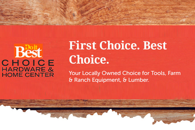 Your Locally Owned Choice for Tools, Farm & Ranch Equipment & Lumber