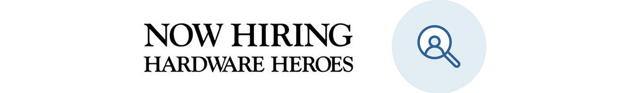 Hiring Hardware Heroes banner