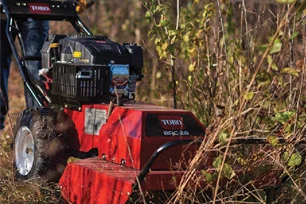 Toro Mower Going Over High Grass