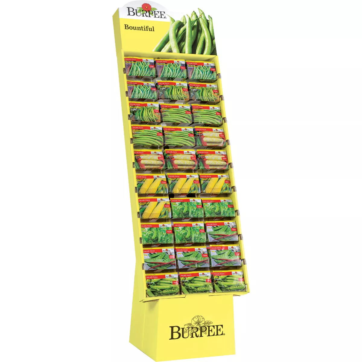 Burpee Seed 90-Pouch Seed Display