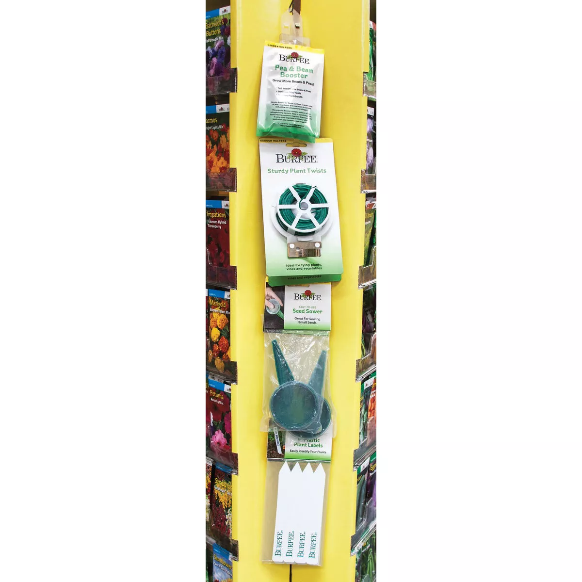 Burpee 26 Misc Items Seed Display