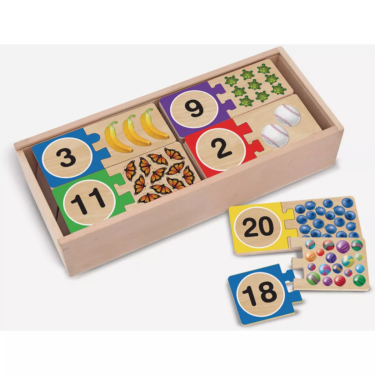 Melissa & Doug Number Puzzles (40-Piece)