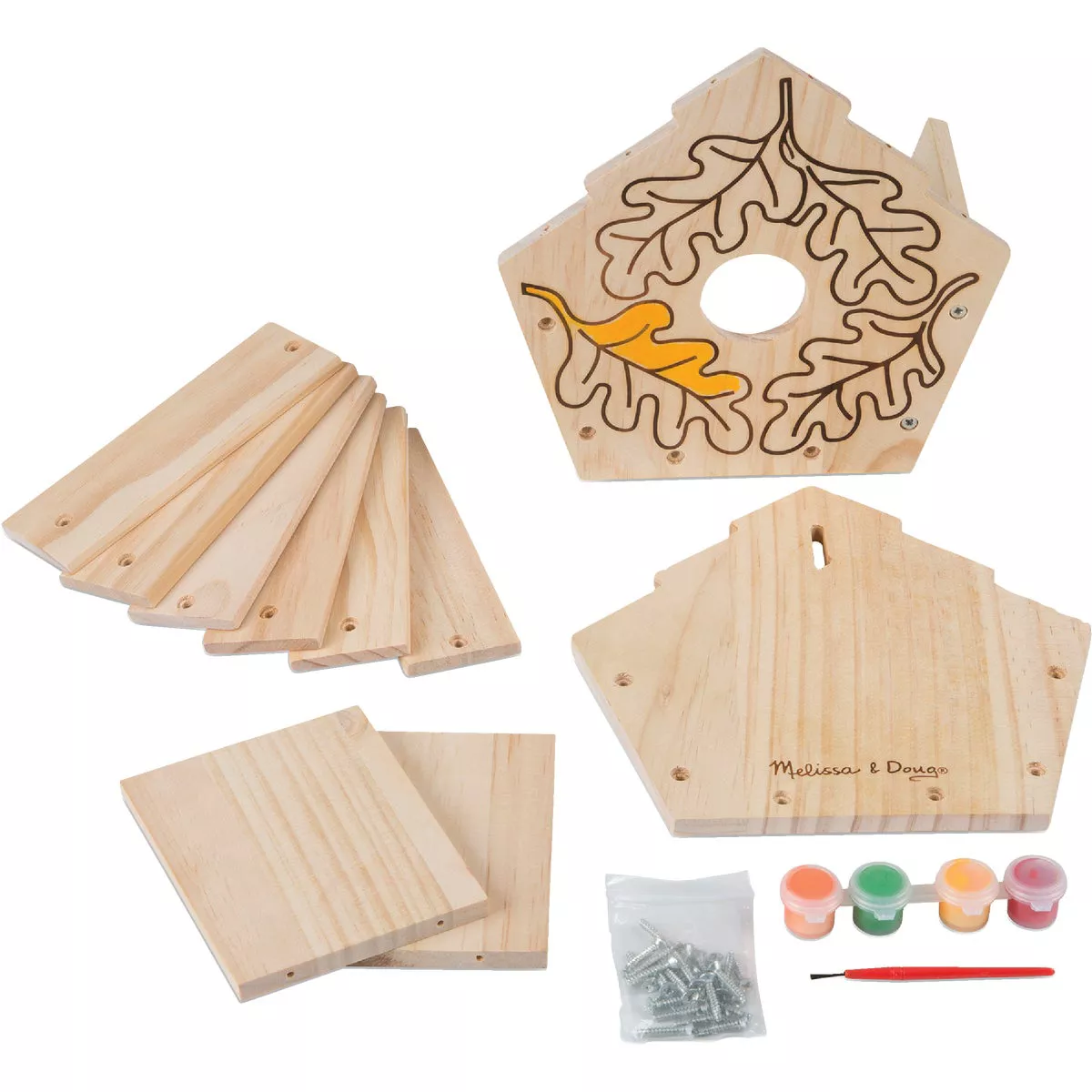 Melissa & Doug Created By Me Wooden Birdhouse