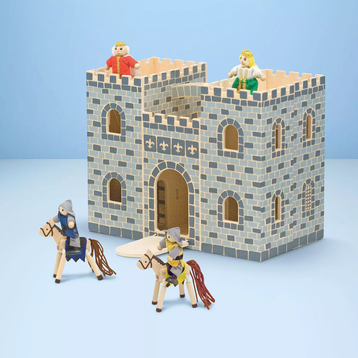 Melissa & Doug Fold & Go Wooden Castle - photo 2