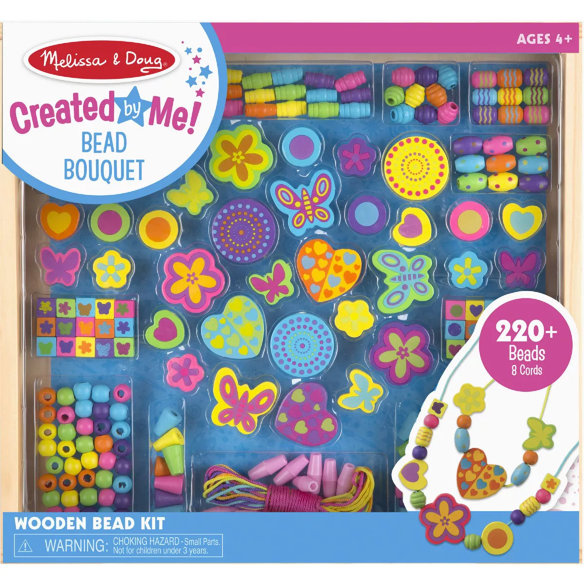 Melissa & Doug Wooden Bead Bouquet
