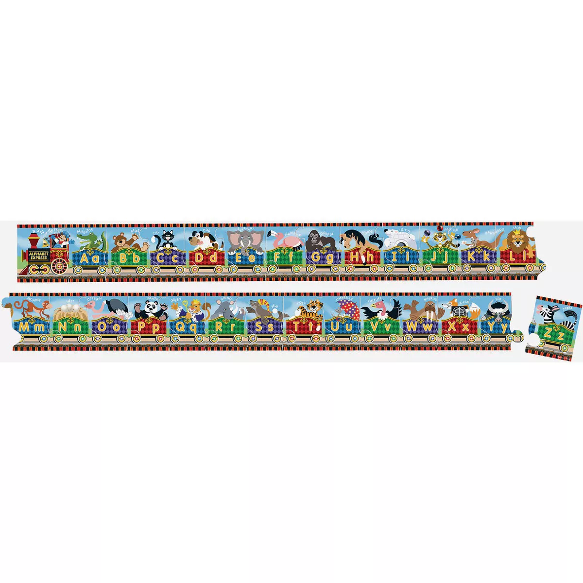 Alphabet Express Floor Puzzle (27-Piece)